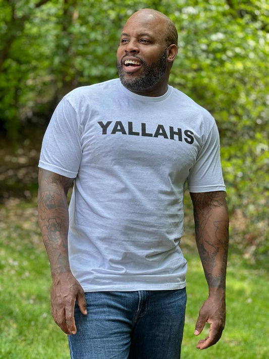 Yallahs Printed Short Sleeve T-Shirt - White